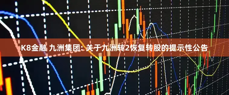 K8金融 九洲集团: 关于九洲转2恢复转股的提示性公告